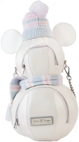 Sac à bandoulière Stitch Shoppe Mickey Mouse Bonhomme de Neige Iridescent Loungefly