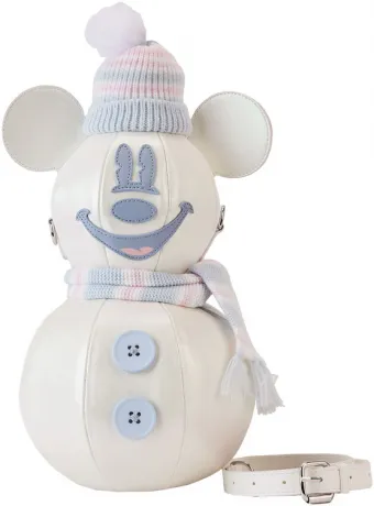 Sac à bandoulière Stitch Shoppe Mickey Mouse Bonhomme de Neige Iridescent Loungefly