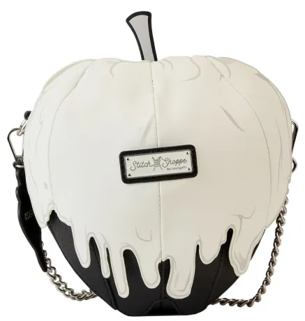 Sac à bandoulière Stitch Shoppe Pomme Noire Empoisonnée de la Méchante Reine Loungefly