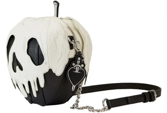Sac à bandoulière Stitch Shoppe Pomme Noire Empoisonnée de la Méchante Reine Loungefly