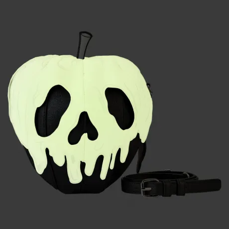 Sac à bandoulière Stitch Shoppe Pomme Noire Empoisonnée de la Méchante Reine Loungefly