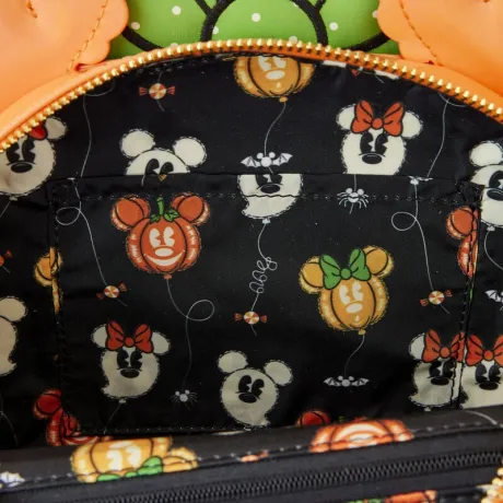 Sac à bandoulière Stitch Shoppe Minnie Mouse Citrouille Ballon Glow Loungefly