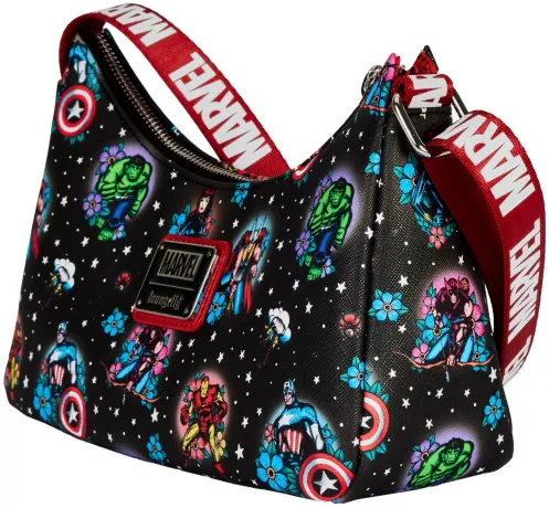 Sac à bandoulière Tatouage Floral Loungefly