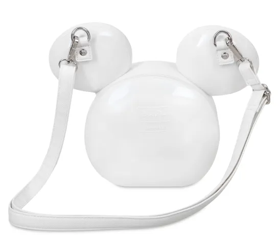 Sac à bandoulière Tête Mickey Mouse Figural Blanc Loungefly