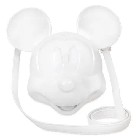 Sac à bandoulière Tête Mickey Mouse Figural Blanc Loungefly