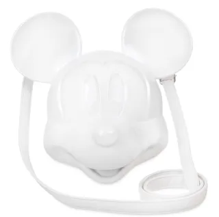 Sac à bandoulière Tête Mickey Mouse Figural Blanc Loungefly