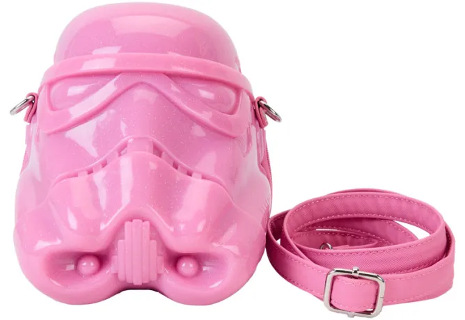 Sac à bandoulière Tête Stormtrooper Pailleté Figural Loungefly