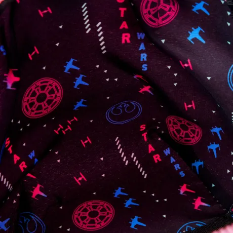 Sac à bandoulière Tête Stormtrooper Pailleté Figural Loungefly