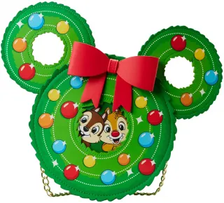 Sac à bandoulière Tic et Tac Figural Wreath Cosplay Loungefly