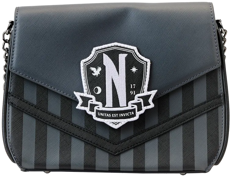 Loungefly Mercredi : Sac à bandoulière Mercredi Addams Uniforme de la