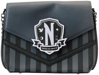 Sac à bandoulière Mercredi Addams Uniforme de la Nevermore Academy Loungefly