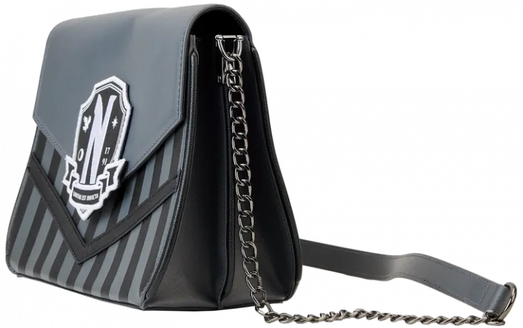 Sac à bandoulière Mercredi Addams Uniforme de la Nevermore Academy Loungefly