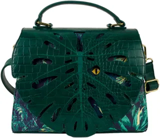 Sac à bandoulière Velociraptor Jungle Glow Loungefly