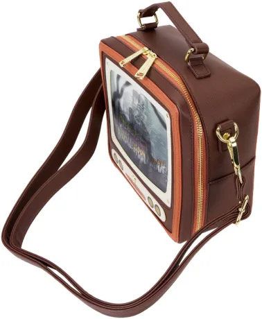 Sac à bandoulière Vintage TV Lenticulaire Loungefly