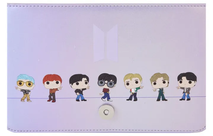 Sac à bandoulière Violet Pop! By Loungefly Logo Iridescent Loungefly