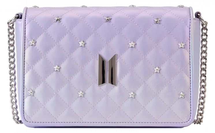 Sac à bandoulière Violet Pop! By Loungefly Logo Iridescent Loungefly