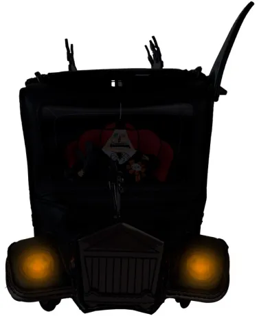 Sac à bandoulière Voiture du Maire Figural Light Up Lenticulaire Loungefly