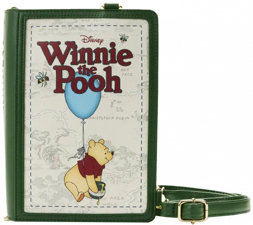Sac à bandoulière convertible Livre Classique Winnie l&#039;Ourson Loungefly