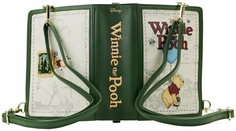 Sac à bandoulière convertible Livre Classique Winnie l&#039;Ourson Loungefly