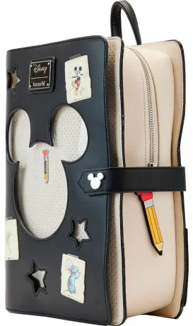 Sac à dos Disney 100 Carnet de Croquis Pin Trader Loungefly