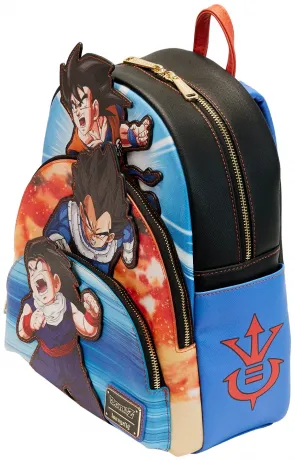 Mini sac à dos Dragon Ball Z Triple Poches Scènes Loungefly