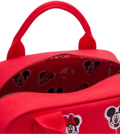 Sac à dos en toile Mickey et Minnie Loungefly