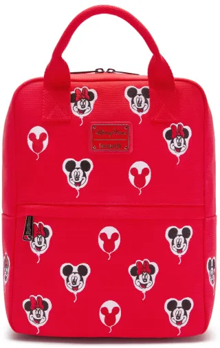 Sac à dos en toile Mickey et Minnie Loungefly
