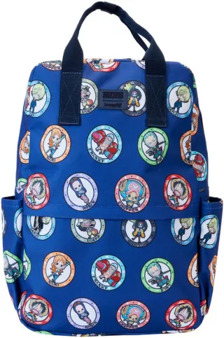 Sac à dos l&#039;équipage Chapeau de Paille Impression intégrale Loungefly