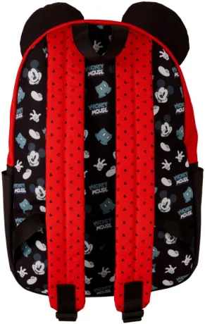 Sac à dos Nylon Mickey Mouse Impression Intégrale Loungefly