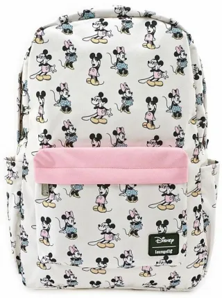 Sac à dos Pastel Mickey Mouse qui pose Impression Intégrale Loungefly