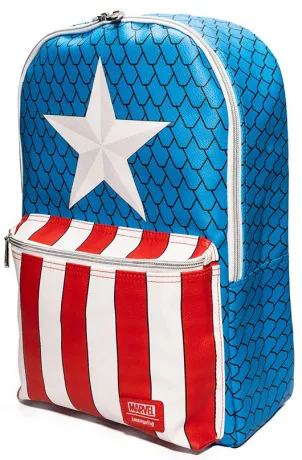 Sac à dos + Pin Captain America Cosplay Loungefly