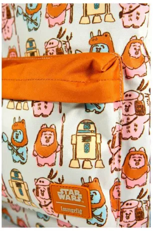 Sac à dos Ewok Pastel Nylon Impression Intégrale Loungefly