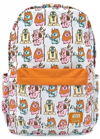 Sac à dos Ewok Pastel Nylon Impression Intégrale Loungefly