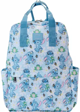Sac à dos Stitch Printemps et Marguerites Impression Intégrale Loungefly