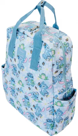 Sac à dos Stitch Printemps et Marguerites Impression Intégrale Loungefly