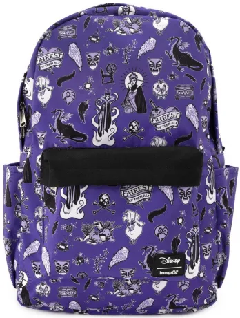 Sac à dos Villains Icônes Nylon Impression Intégrale Loungefly