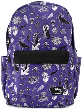 Sac à dos Villains Icônes Nylon Impression Intégrale Loungefly