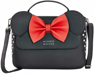 Sac à main Minnie Mouse avec Oreilles et Nœud Loungefly