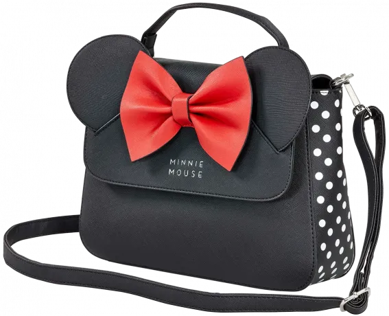 Sac à main Minnie Mouse avec Oreilles et Nœud Loungefly