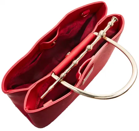 Sac à main Baguette de Sureau des Reliques de la Mort Magenta Loungefly