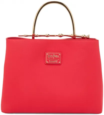 Sac à main Baguette de Sureau des Reliques de la Mort Magenta Loungefly