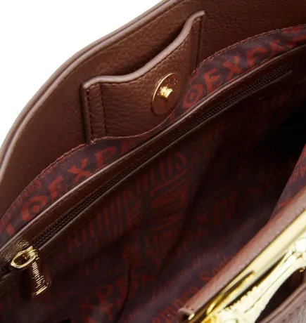 Sac à main Baguette de Sureau des Reliques de la Mort Marron Loungefly