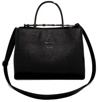 Sac à main Baguette de Sureau des Reliques de la Mort Noir Loungefly