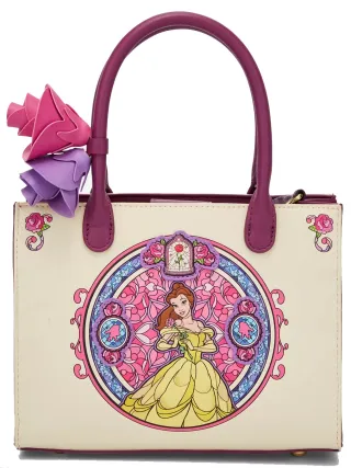 Sac à main Belle portrait vitraux Loungefly