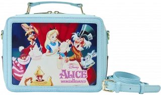 Sac à main Boîte à Déjeuner Alice au Pays des Merveilles Scènes Loungefly
