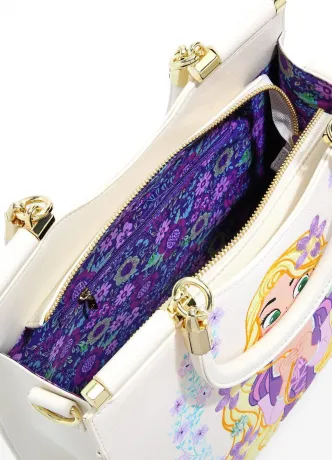 Sac à main Brodé Raiponce Floral Loungefly