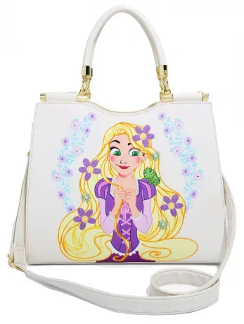 Sac à main Brodé Raiponce Floral Loungefly