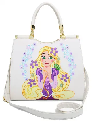 Sac à main Brodé Raiponce Floral Loungefly