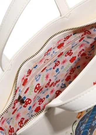 Sac à main Coco Guitare Floral Brodé Loungefly