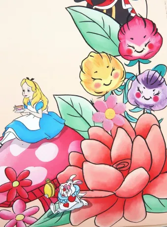 Sac à main Fleurs du Jardin Loungefly